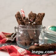 chocolate peppermint biscotti