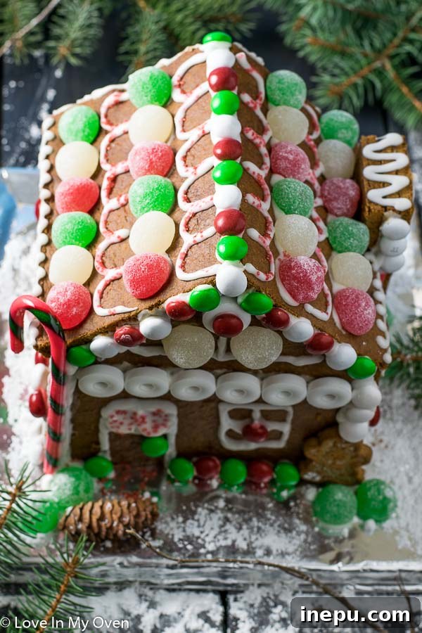 Craft Your Own Gingerbread Wonderland 6 Close-up of DIY Gingerbread House Decorations