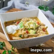 leftover easy white chicken chili