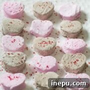 Homemade Chocolate and Strawberry Marshmallows