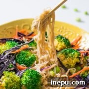 coconut curry noodle bowl