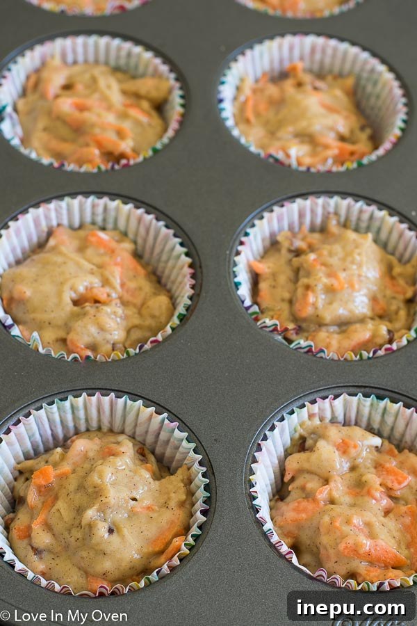 Perfectly Spiced Carrot Cupcakes 6 Close-up of Fluffy Cream Cheese Frosting