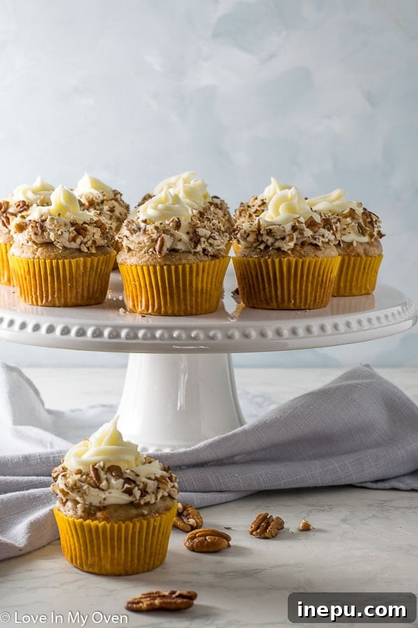 Perfectly Spiced Carrot Cupcakes 7 Beautifully Decorated Carrot Cake Cupcakes