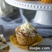 easy carrot cake cupcakes