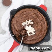Gluten-Free Skillet Brownie