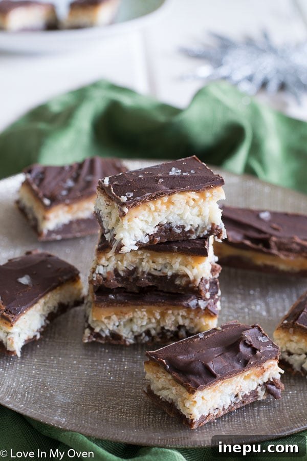 Chocolate Caramel Bliss Bars - Delicious Layered Dessert