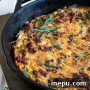 keto chorizo frittata