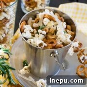 parmesan rosemary popcorn