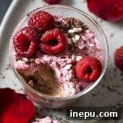 chocolate raspberry mousse