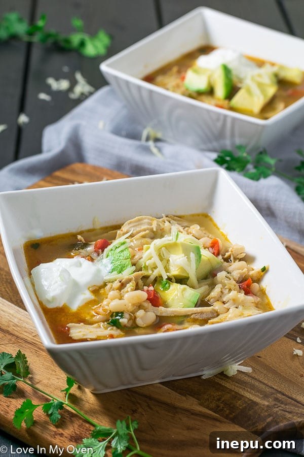 Easy Leftover White Chicken Chili - A Hearty Comfort Meal